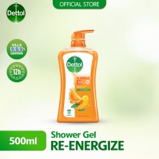 Dettol Shower Gel Re-energize 500ml